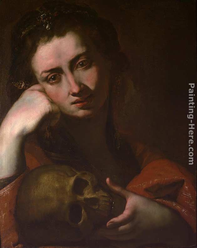 Jusepe de Ribera The Penitent Magdalen or Vanitas